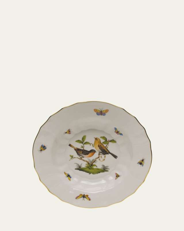 Rothschild Bird Motif 9 Rim Soup Bowl